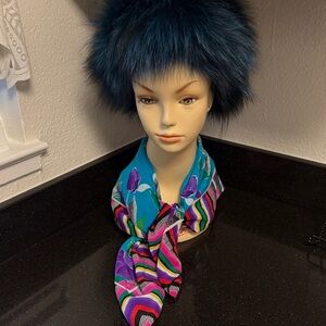 Floral and Striped Patterned Scarves Set-3